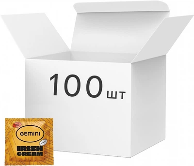 Упаковка кофе Gemini Irish Cream молотый в чалдах 100 шт x 7 г (4820156430478)