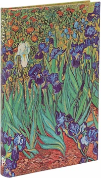 Notatnik Paperblanks Van Gogh Irises w linie 9 x 14 cm 176 stron (9781439798089)