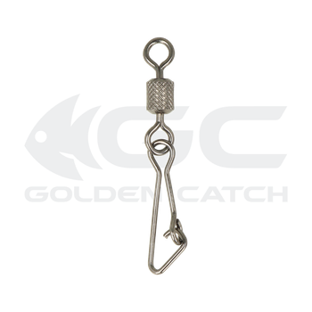 Застежка с вертлюгом GC Swivel Hooked Snap 1052BN №8(10шт)