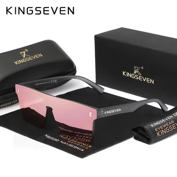 Поляризационные солнцезащитные очки для мужчин и женщин KINGSEVEN 792 Black Pink