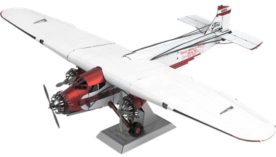 Металевий 3D конструктор "Літак Ford Trimotor", Metal Earth, MMS467