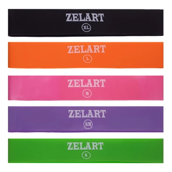 Набор резинок для упражнений ленты сопротивлений LOOP BANDS Zelart FI-6951 5шт, Размер (EU) - 1SIZE