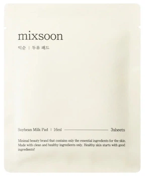 Увлажняющие пэды с экстрактом сои Mixsoon Soybean Milk Pad 3 sheets