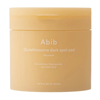 Осветляющие тонер–пэды Abib Glutathiosome Dark Spot Pad Vita Touch 60 шт