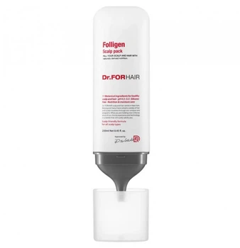 Оздоравливающая маска для чувствительной кожи головы Dr.Forhair Folligen Scalp Pack 250 мл