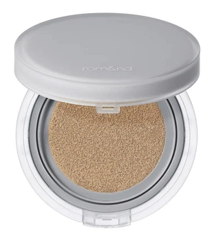Лёгкий стойкий тональный кушон для лица Rom&Nd Nu Zero Cushion 05 Sand 25 (песочный)