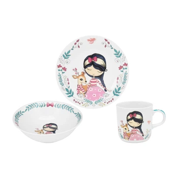 Детский набор посуды Limited Edition Fairy C679 3 предмета