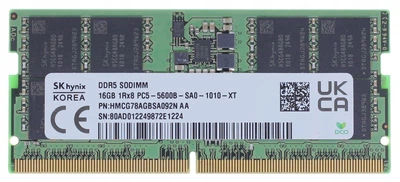 Модуль памяти Hynix DDR5 16GB SODIMM 5600 (HMCG78AGBSA092N AA) Б/у