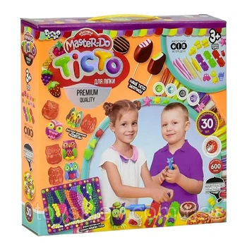 Тесто для лепки Danko Toys "30 цветов" в коробке (15391)