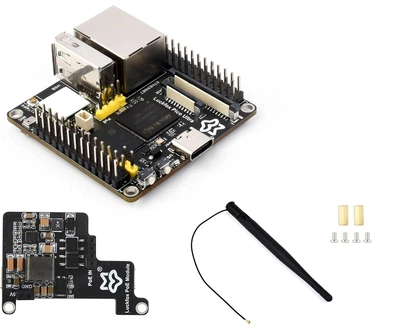 Плата разработки LuckFox Pico Ultra W + POE, RV1106, поддержка Linux, для проектов с компьютерным зрением