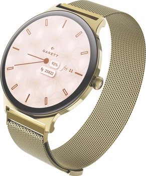 Smartwatch Garett Verona 2 Gold Mesh (5904238487020)