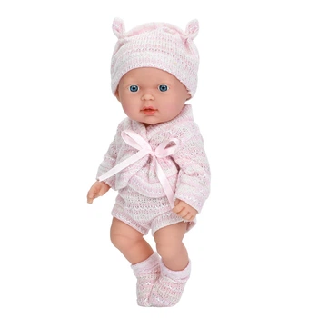 Интерактивная игрушка Пупс Limo Toy 225-B-E(Pink-1) со звуком, высота 26 см
