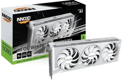 Видеокарта INNO3D GeForce RTX 5080 X3 OC WHITE (N50803-16D7X-17605211)