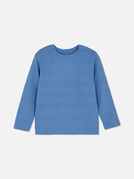 Лонгслів Primark синій ICBJH198 128