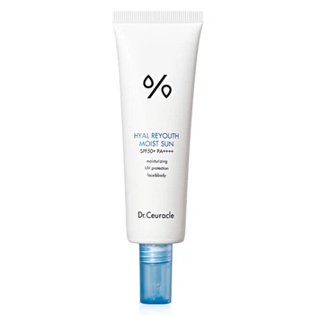 Зволожувальний санскрин із гіалуроновою кислотою Dr.Ceuracle Hyal Reyouth Moist Sun SPF 50/PA++++ 50 мл