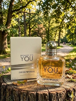 Парфюм Emporio Armani Because It's You 100 мл женские сладкий фруктово-цветочный шлейф с малиной розой и ванилью