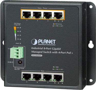 Комутатор Planet WGS-804HPT