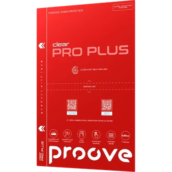 Защитная гидрогелевая пленка Proove Hydrogel Screen Protection PRO PLUS Clear