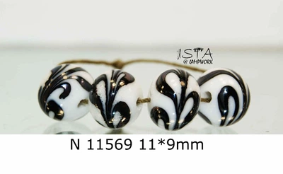 Набор стеклянных бусин № 11569 ISTA Lampwork