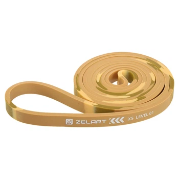 Резина петля для подтягиваний и тренировок лента силовая Zelart POWER BANDS FI-7695-1 Хаки-Камуфляж