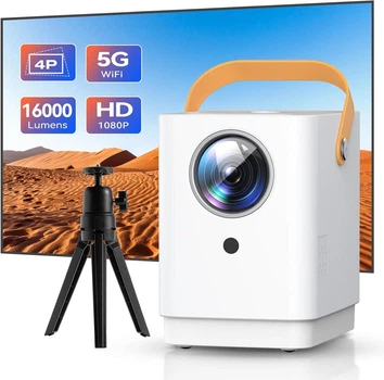 Проектор портативный SUREWHEEL Q3 1080P WIFI Bluetooth