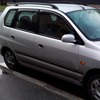 Дефлекторы окон VL-Tuning на Mitsubishi Space Star 1998-2005 (накладные)