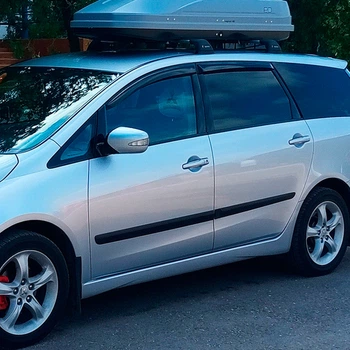 VL-Tuning Дефлектори вікон на Mitsubishi Grandis 2003-2011 (накладні)