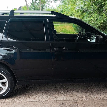 Дефлекторы окон VL-Tuning на Mitsubishi Outlander I 2001-2006 (накладные)