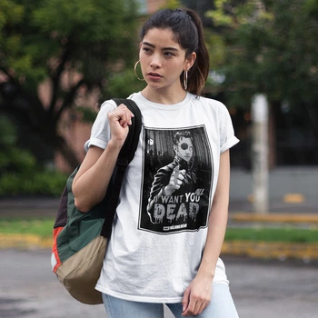 Футболка LOYS The Walking Dead (I Want You All Dead wht) белый XL