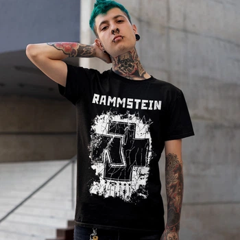 Футболка LOYS унисекс Rammstein (Sechs Herzen Die Brennen) черный XL