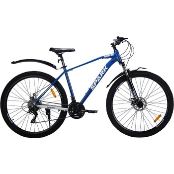 Велосипед SPARK BREEZE (колеса – 29", алюминиевая рама – 19") синий с серым