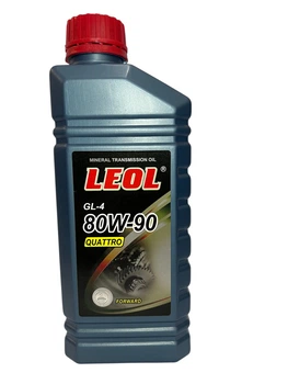 Масло ЛЕОЛ 80W-90 GL-4 1 л. трансмиссионное Quattro форвард