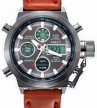 Мужские часы AMST Mountain Leather