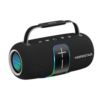Портативна колонка Bluetooth HOPESTAR H62 70W, 8800mAh Чорна
