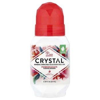 Натуральный шариковый дезодорант CRYSTAL Гранат 66 мл без спирта и алюминия