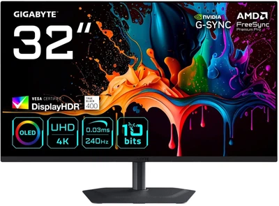 Монітор GIGABYTE MO32U2 Gaming Monitor