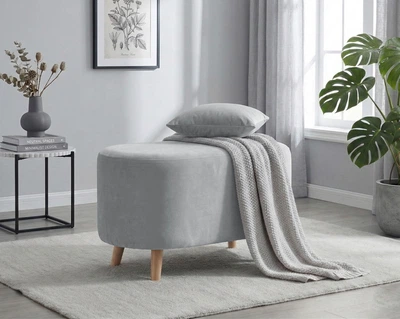 Пуф "MAXI" Viorina Deko (light grey) светло-серый