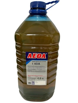 Олива (масло) індустріальна І-40А 5 л. (4,8л) ЛЕОЛ