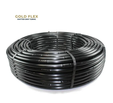 Капельная трубка 16 мм шаг 25 см 100м Gold Flex многолетняя с капельницами - эмиттерами
