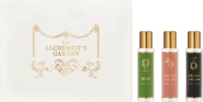 Zestaw miniatur unisex Gucci The Alchemist’s Garden Woda perfumowana 1921 15 ml + Woda perfumowana A Chant For The Nymph 15 ml + Woda perfumowana The Voice Of The Snake 15 ml (3616303465407)