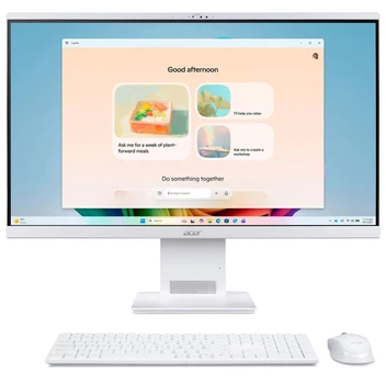 Моноблок Acer 27 Aspire S27B-UGMTL-H FHD/Intel U7-155H/32GB/1TB/UMA/DOS/White (DQ.BSCME.008)