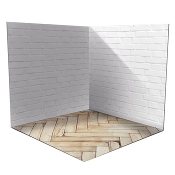 Фотофон 3D для предметной съемки 50x50x50 см, виниловый FF-003