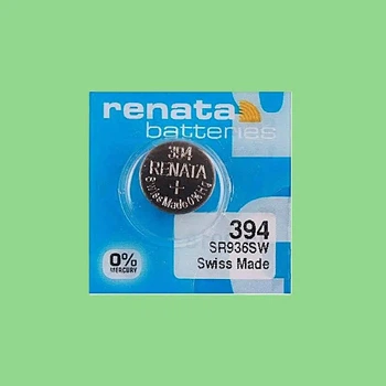 Батарейка серебряно-цинковая Renata 394 (SR936SW) 1.55V для наручных часов