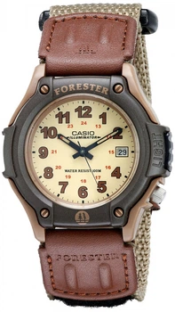 Годинник чоловічий Casio FT-500WC-5B Коричневий (14962)