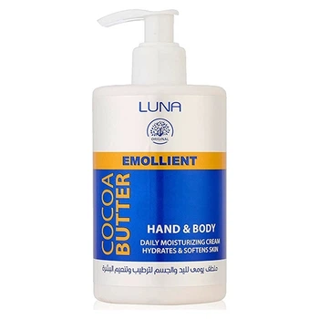 Батер для тіла Luna Emollient Cocoa Butter Hand & Body 300 мл (hub_39k9vu)