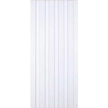 Декоративна стінова рейка Sticker Wall WPC 3000х150х9 мм Білий (SW-00001866)