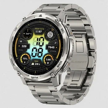 Смарт-годинник тактичний Kospet Tank T4C Metal Silver (KTT0004СMS)