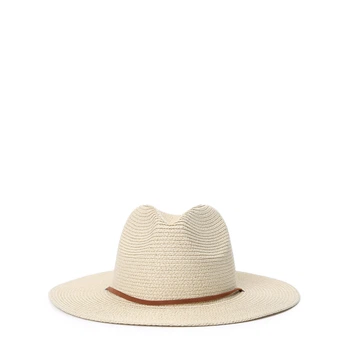 Капелюх федора чоловічий LuckyLOOK АМОРЕТ One Size Бежевий (087-711)