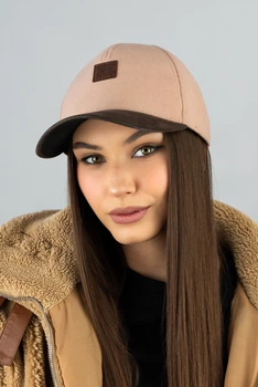 Бейсболка унісекс Braxton Signature Cap 56-59 Темно-бежевий (6104)