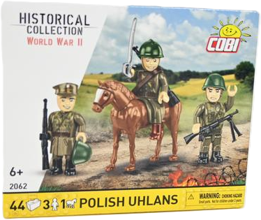 Конструктор Cobi HC WWII Польські улани 44 елементи 2062 (5902251020620)